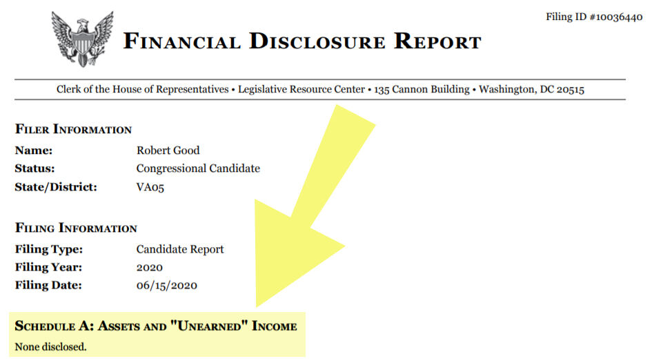 Good financial disclosure